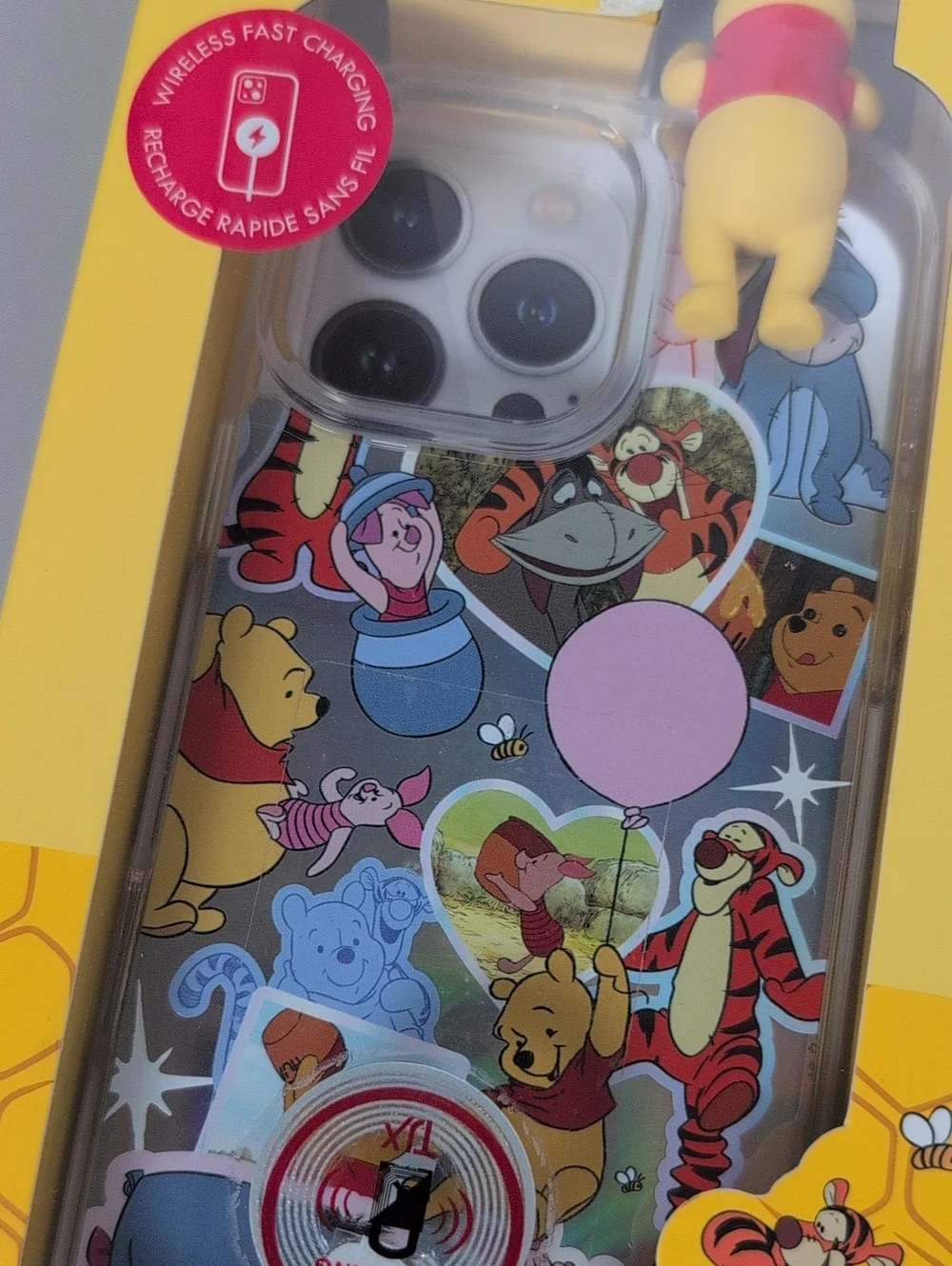 Disney Winnie the Pooh iPhone 16 Pro Max Phone Case with Tech Buddy